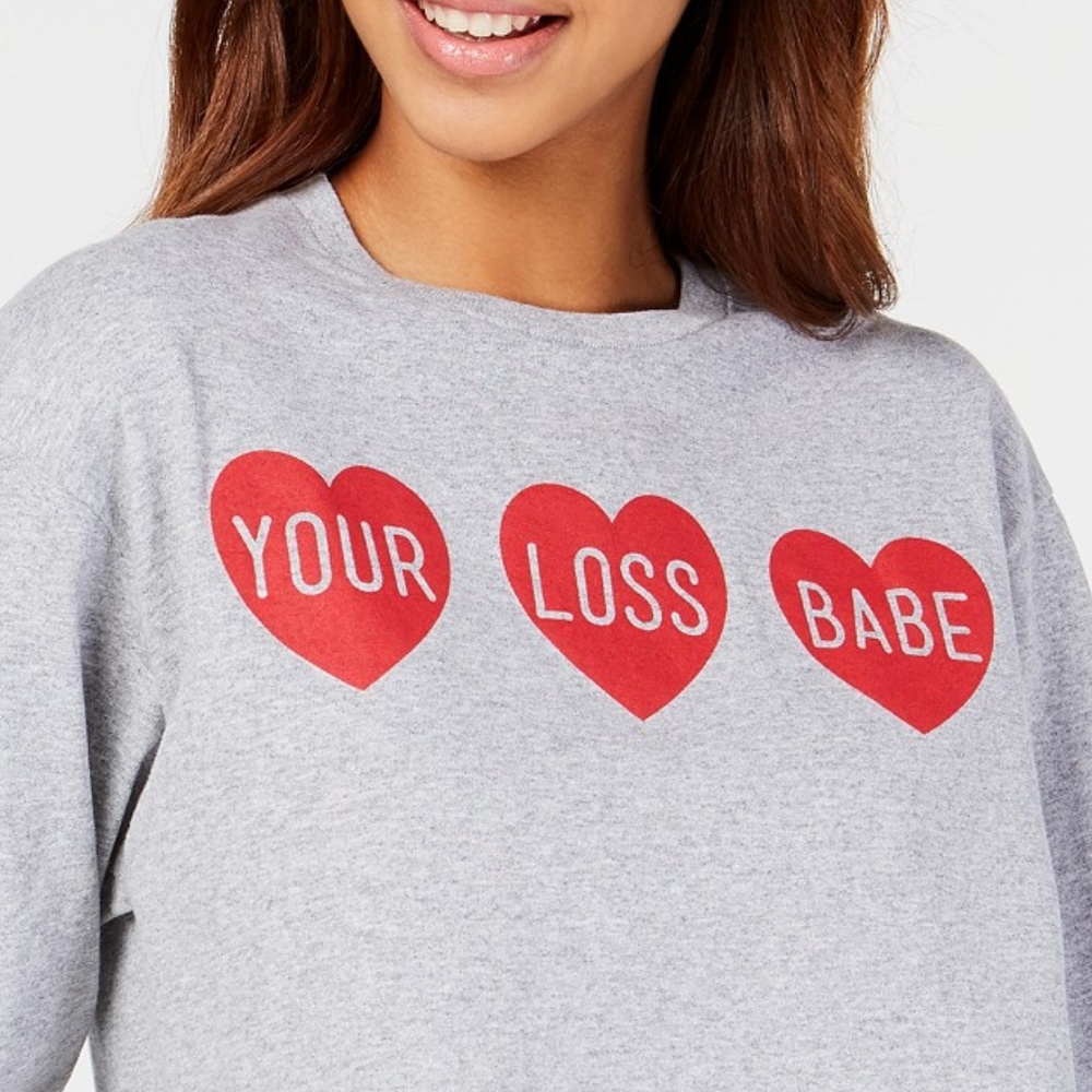 Freeze 24-7 Your Loss Babe Sweatshirt XL NWT - Picture 2 of 3